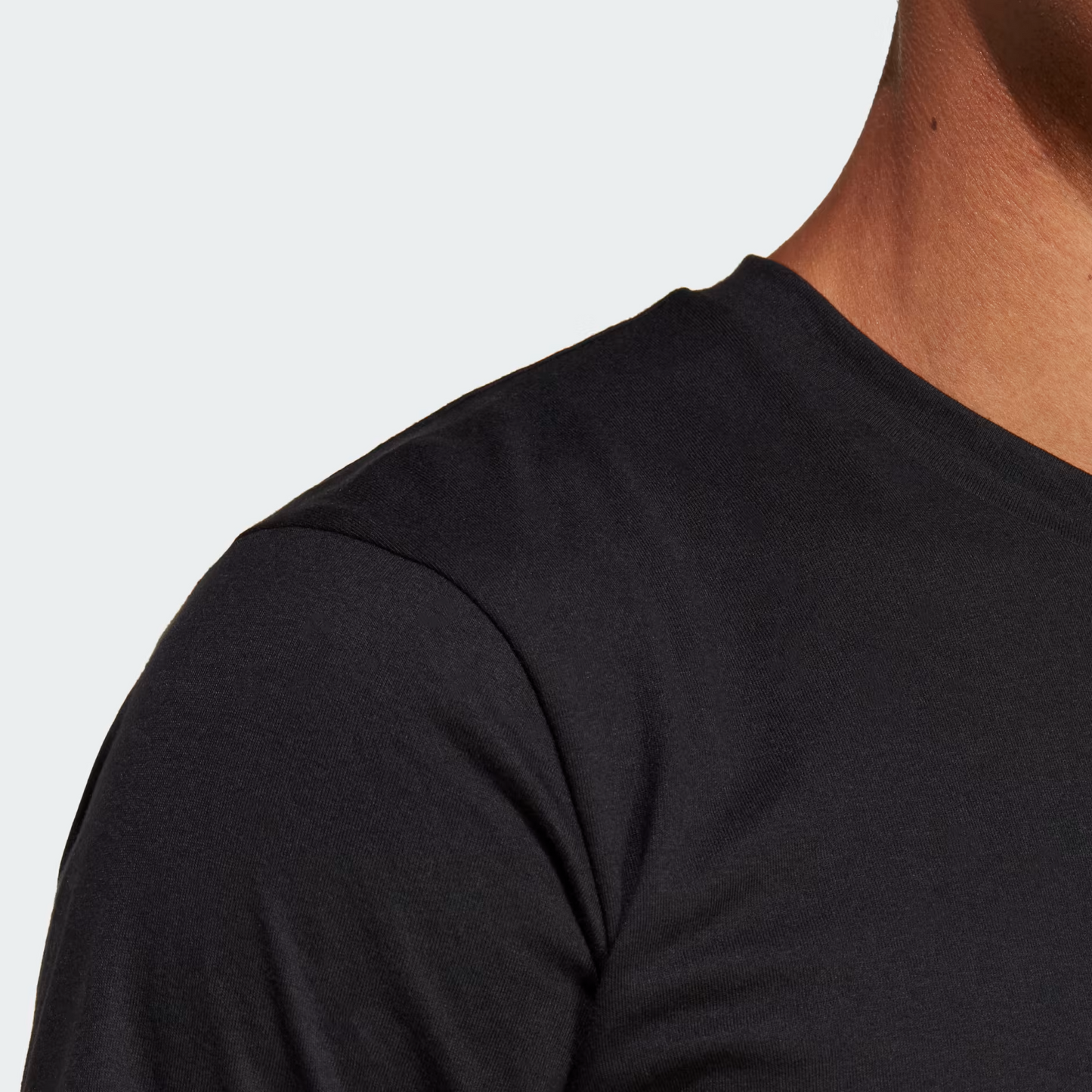 Adidas Train Essential Seasonal Logo Training T-Shirt with 30% Polyester, 30% Cotton