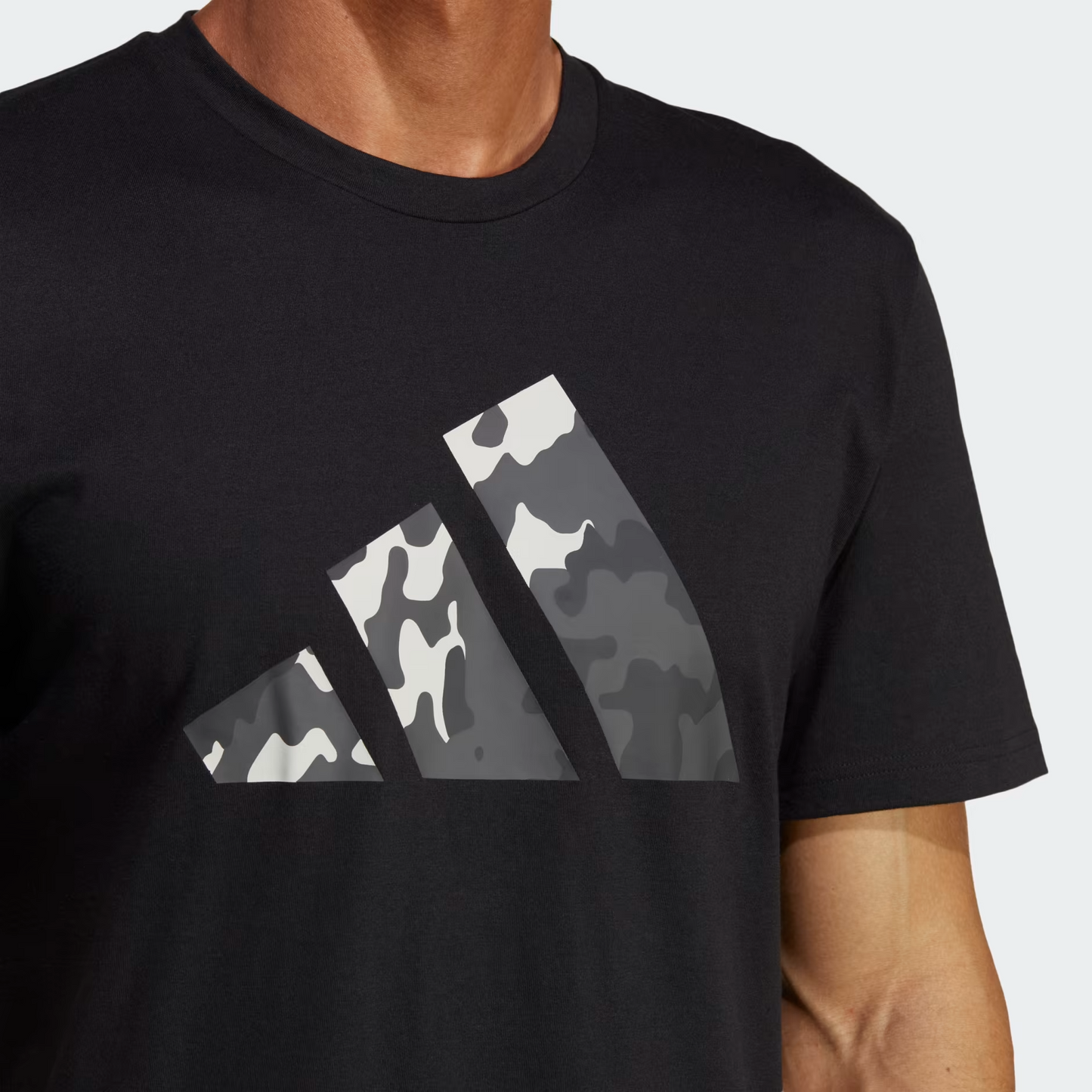 Adidas Train Essential Seasonal Logo Training T-Shirt with 30% Polyester, 30% Cotton