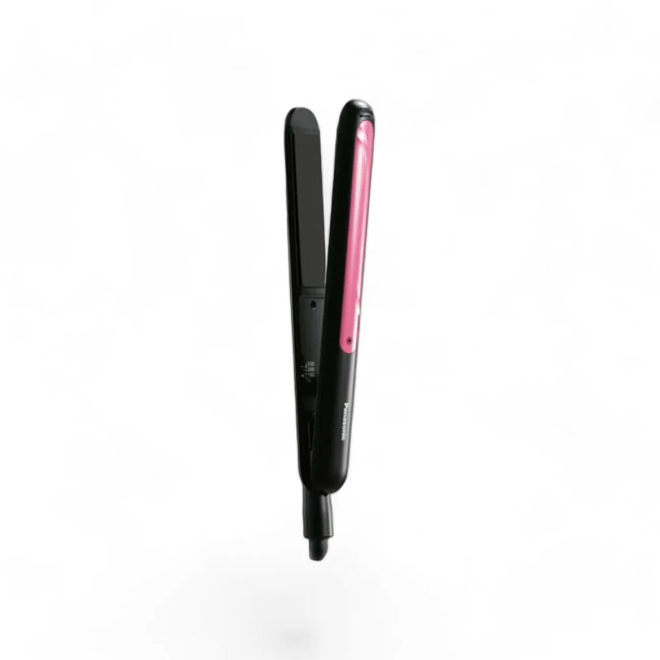Panasonic Hair Straightener EH-HV21 -K | Fast Straightening & Long Lasting Curls | Salon-Quality Hair Styling at Home