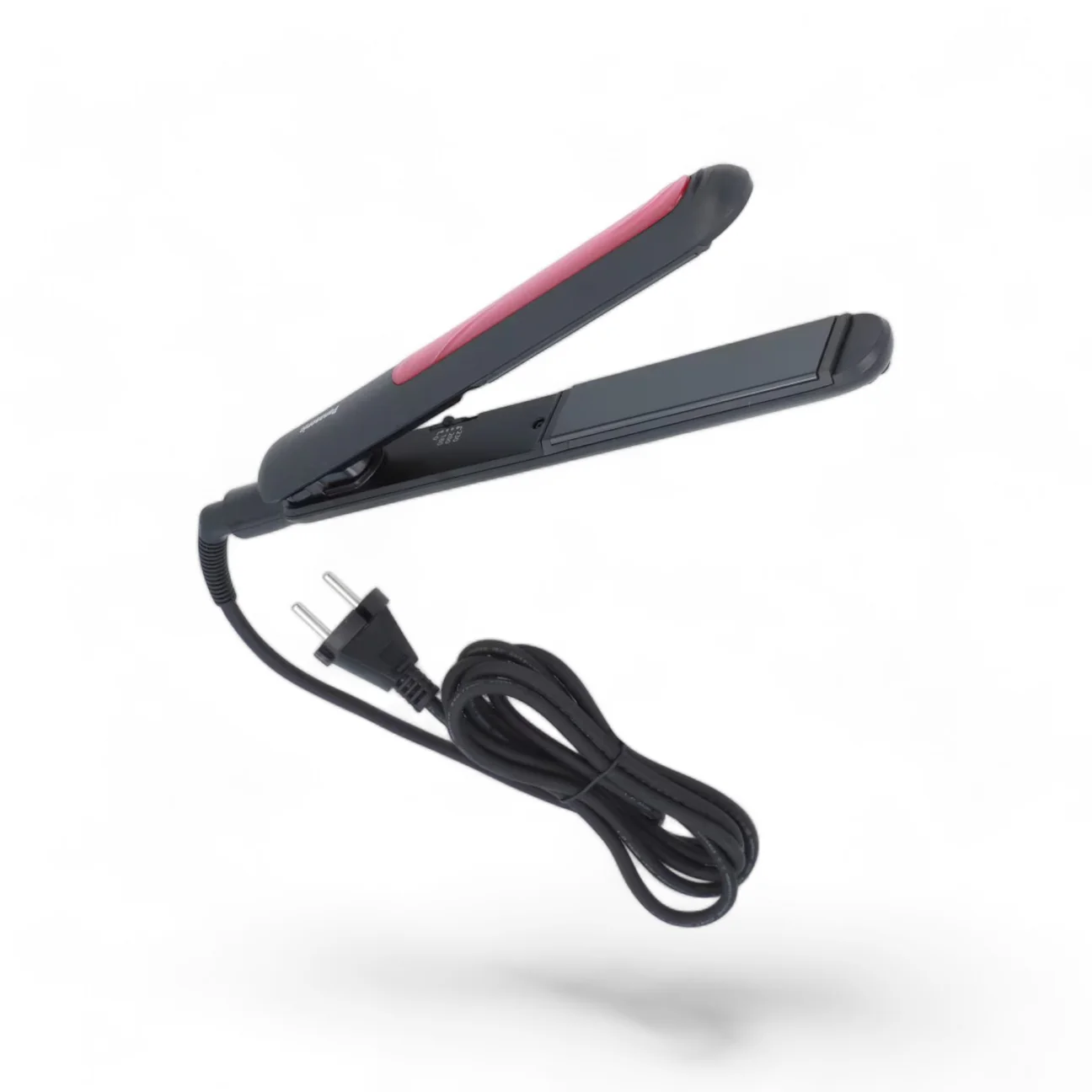 Panasonic Hair Straightener EH-HV21 -K | Fast Straightening & Long Lasting Curls | Salon-Quality Hair Styling at Home