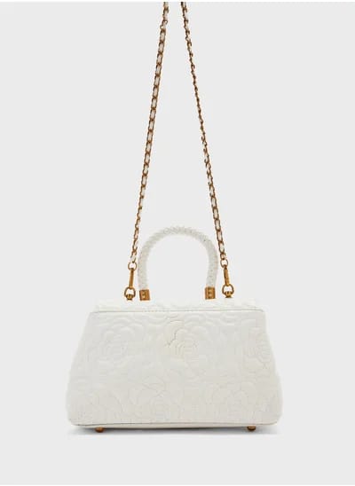 Ella White Shoulder Bag
