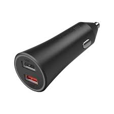Xiaomi Mi 37W Dual Port Car Charger - Fast Charging for Two Devices on the Go