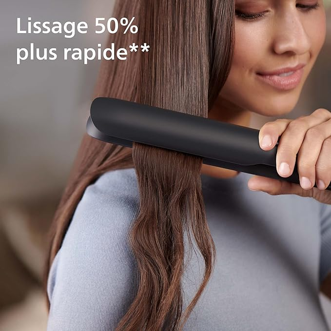 Philips Hair Straightener 5000 series with Thermoprotective Technology - BHS510 | Salon-Quality Hair Styling at Home