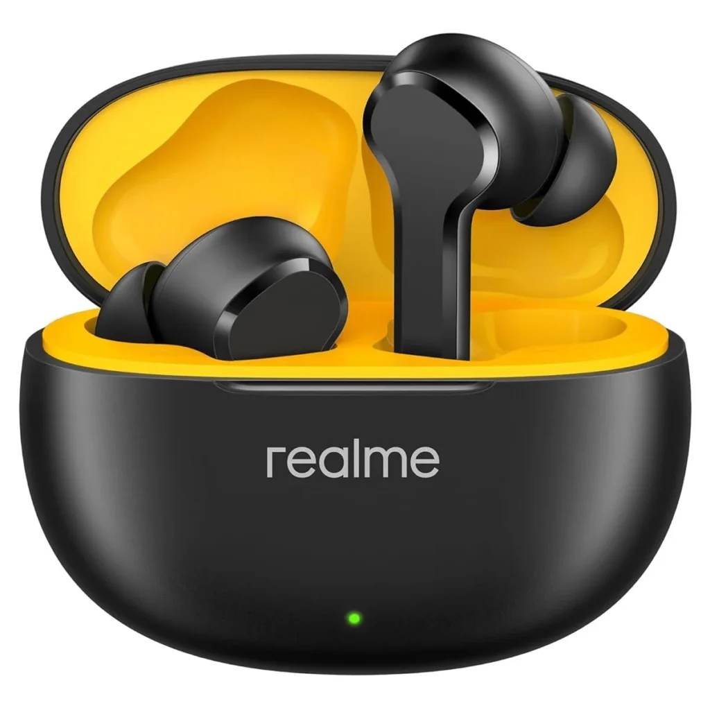 Realme Buds T110 White Global - Wireless Earbuds with AI ENC Call Noise Reduction