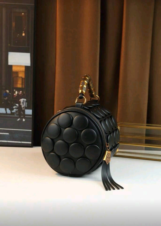 Fashionable Polka Dot Shaped Hand Bag