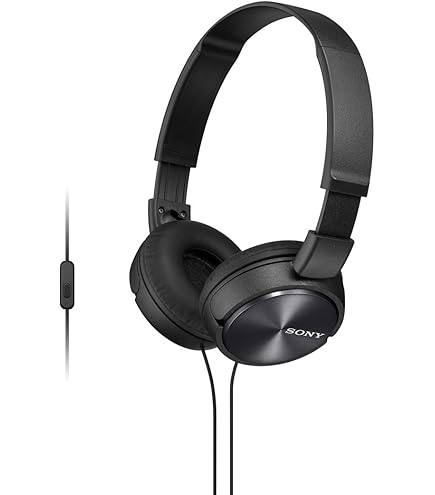 Sony MDR-ZX110AP ZX Series Extra Bass Smartphone Headset with Mic - Immerse in Deep Bass