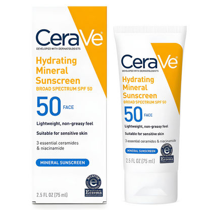 Cerave hydrating mineral sunscreen 75 Ml