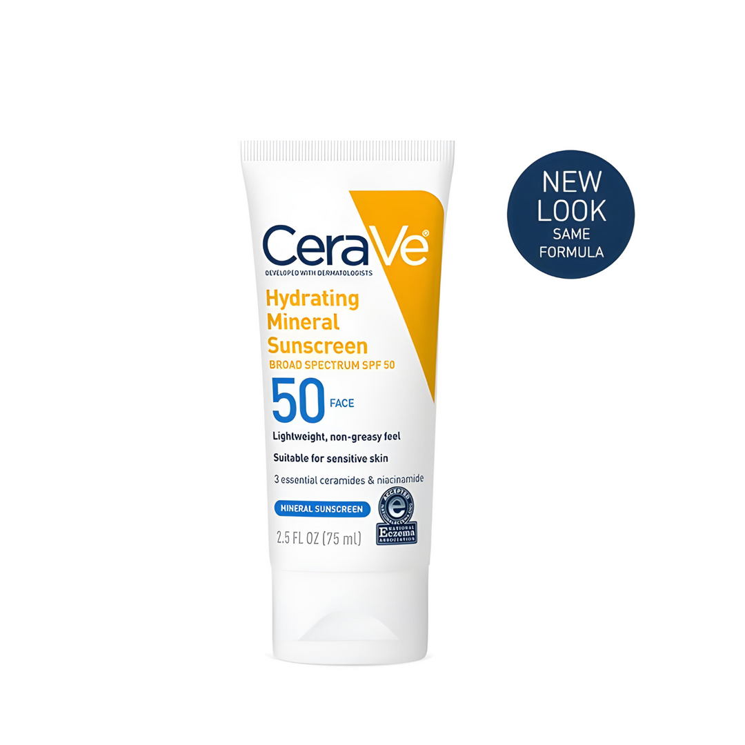 Cerave hydrating mineral sunscreen 75 Ml