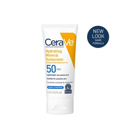 Cerave hydrating mineral sunscreen 75 Ml
