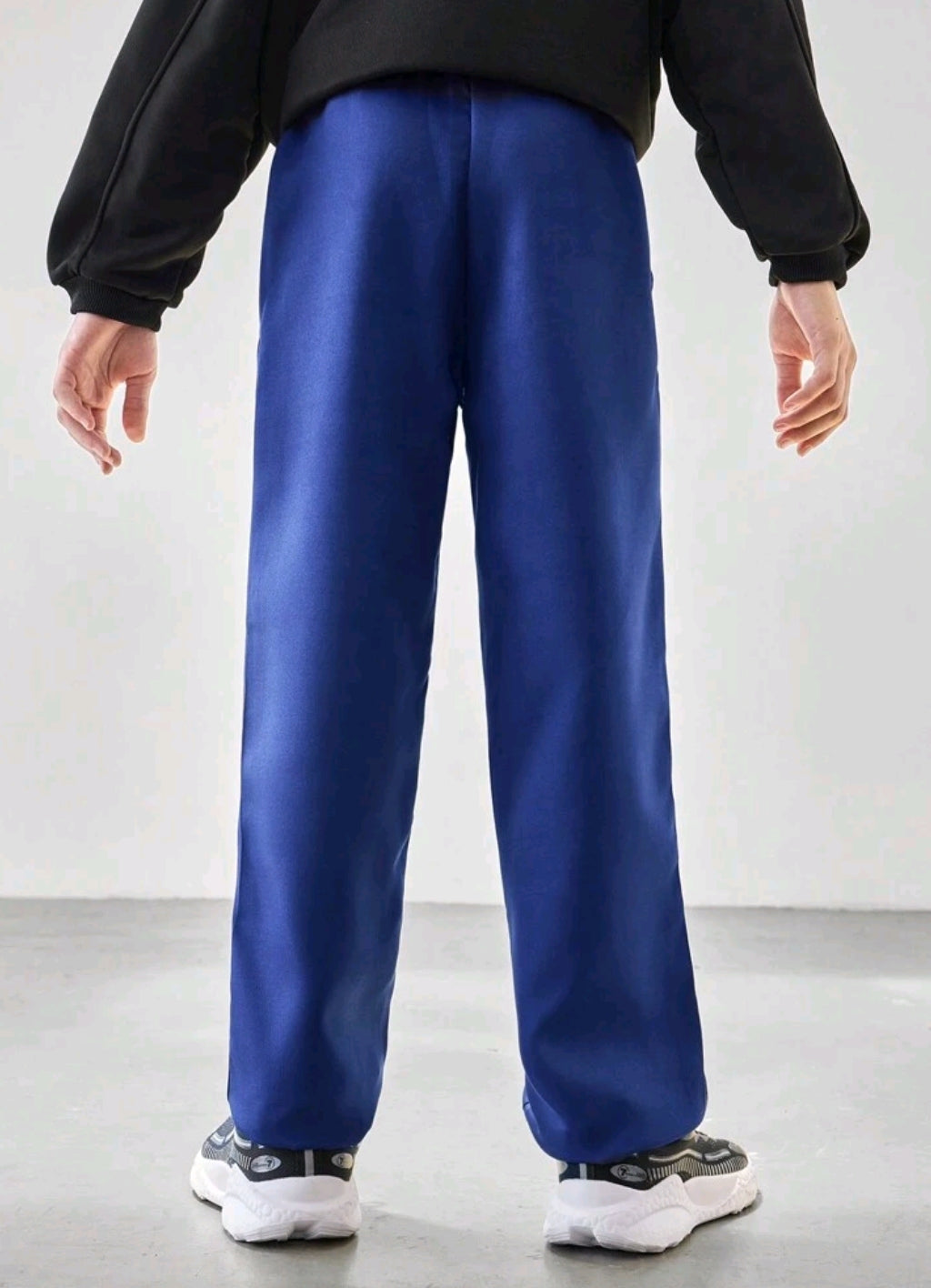 Tween Boy Star Print Casual Loose Pants With Pockets, 161718