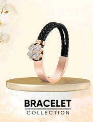 Bracelets For Women Titanium Steel Bracelet Four-Leaf Clover Bracelet Simple Desig