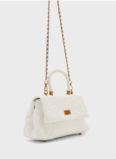 Ella White Shoulder Bag