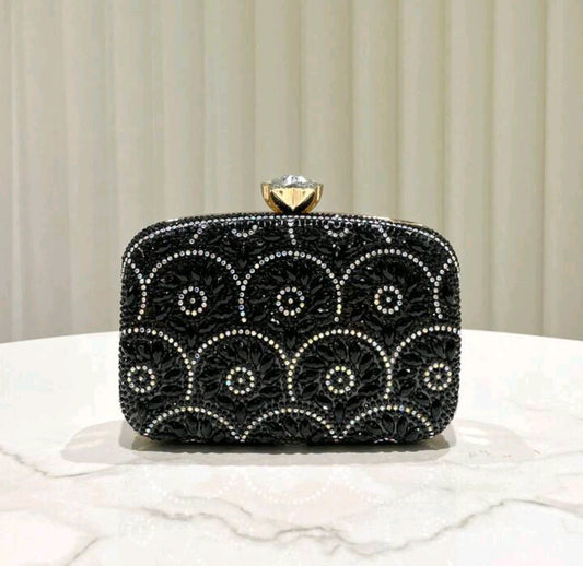 Luxury Rhinestone Clutch Purse