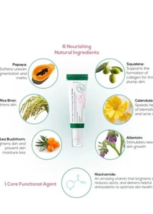 Axis y Dark spot correcting glow Serum