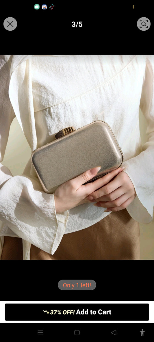 Elegant Faux Pearl Bag, Elegant Pearl Clutch